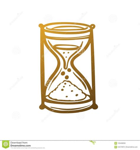 Hourglass Icons Vector Illustration Stock Illustration Illustration