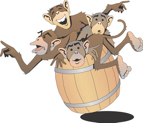 A Barrel Of Monkeys Is Not Fun At All Barrel Of Monkeys Cartoon