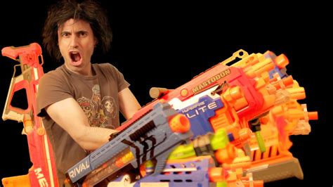 Toy foam blasters & guns. Baddest NERF Loadout | Gun Vs Gun Arsenal - YouTube