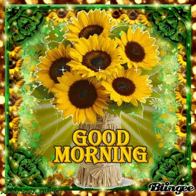 Buy flowers online at your wedding in uae rosecharmjlt which makes the wedding on account that they beautiful animated good night status gif download. Yellow- Good Morning Sunflower ((alwaysanangel69 ...