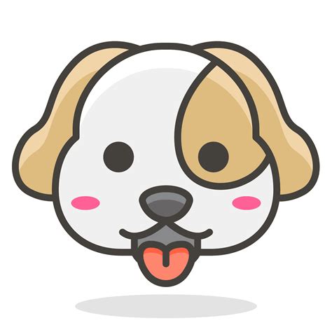 Dog Emoji Transparent Background Ar