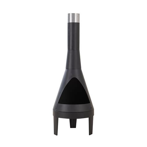 Hampton Bay 56 Inch Outdoor Cone Chimney Fireplace The Home Depot Canada