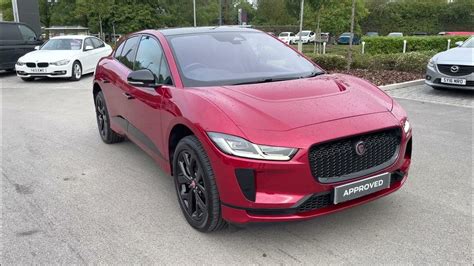 Approved Used Jaguar I Pace Black Edition Ev400 Awd In Firenze Red