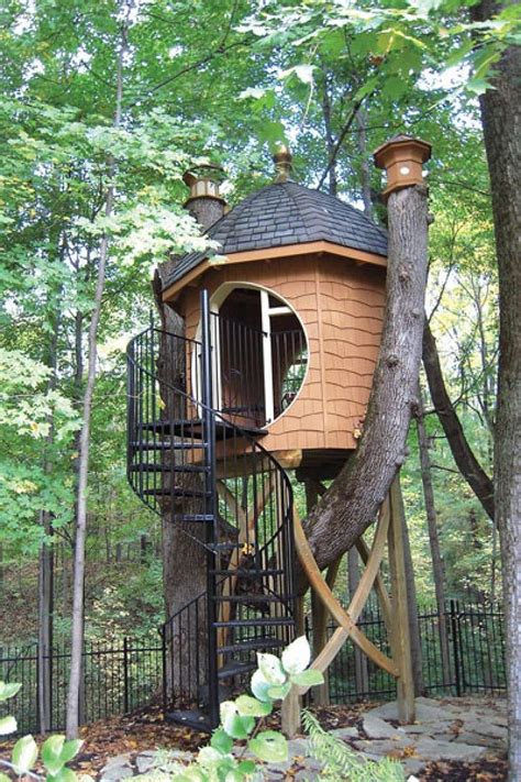 Stunning 20 Tree House In The Backyard Ideas Pinarchitecture