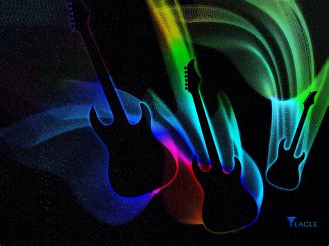 Neon Guitars Lava Lamp Wallpaper Favorite Color Novelty Lamp Neon