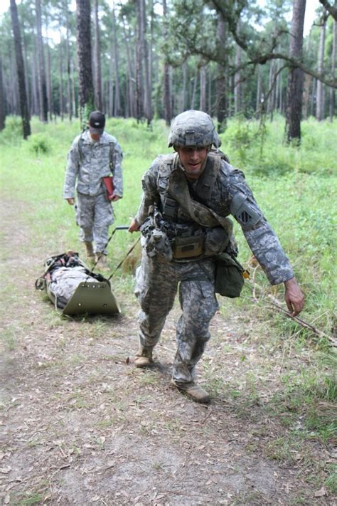 Vanguard Combat Medic Shows Confidence Competence Through Medical