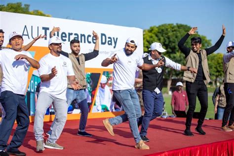 Fun Day For 130 Au Workers To Mark Year Of Tolerance Ajman University