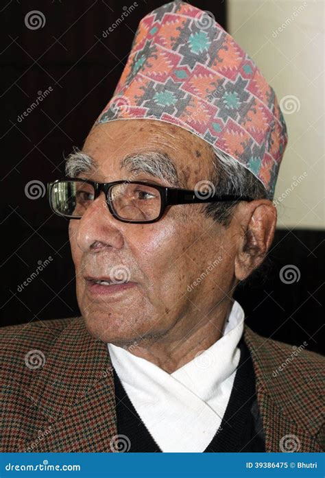 madhav prasad ghimire poet of nepal editorial image image of great senior 39386475