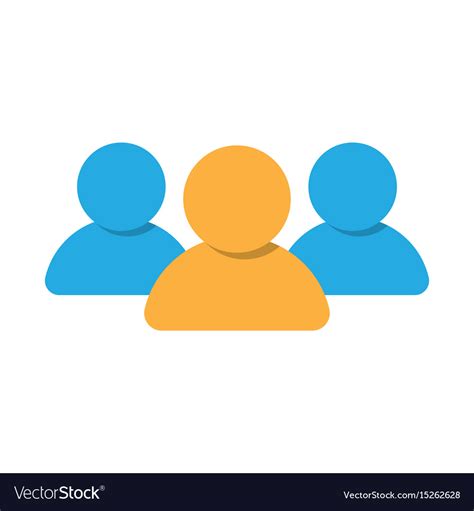 Group People Icon Royalty Free Vector Image Vectorstock