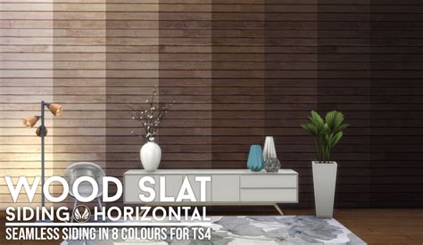 Download Simfileshare Sims 4 Loft Wood Slats Sims 4 Kitchen