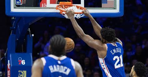 Instant Observations Embiid Harden Star In Sixers Bounce Back Win Vs Magic Phillyvoice