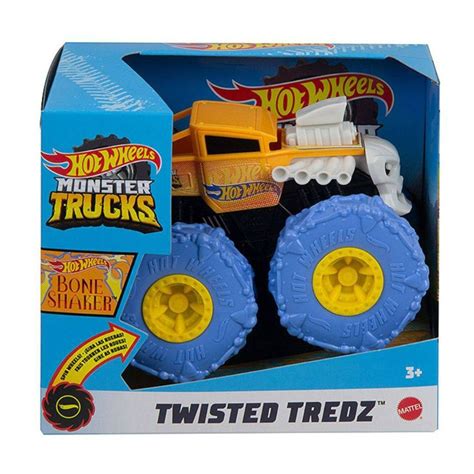 Shop Hot Wheels Monster Trucks Twisted Tredz Bone Shaker Hot Wheels Delivered To Your Home