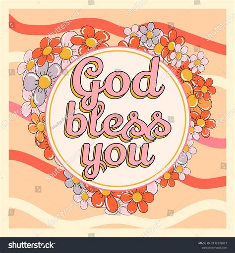 God Bless You Vector Stock Illustration Stock Vector Royalty Free