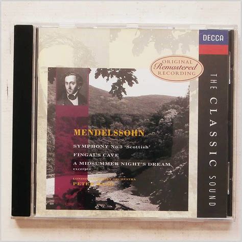 Mendelssohn Symphonie N° 3 Ecossaise Ouverture Les Hébrides Un