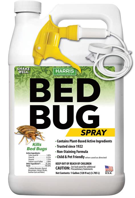 Buy Harris Based Bed Bug Killer Fast Acting Spray With Extended