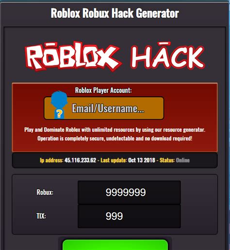 Roblox Username And Password Generator With Robux
