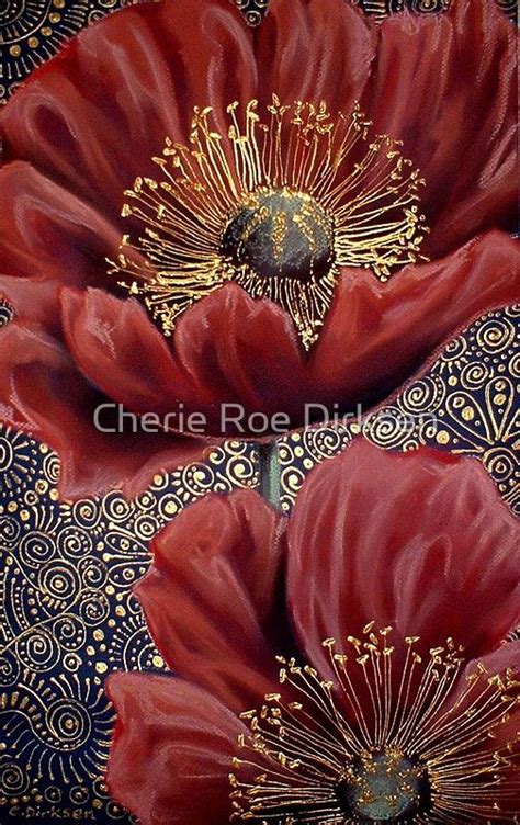 Red Poppies Ii By Cherie Roe Dirksen Poppy Art Poppies Red Poppies