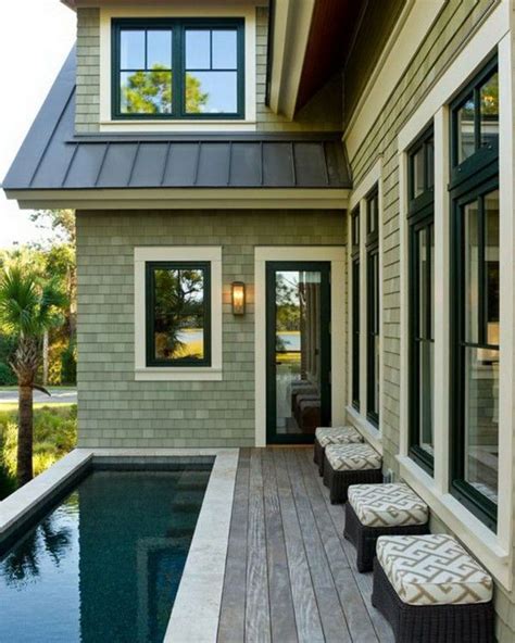 Exterior Paint Schemes With Black Windows Pin On Tanager Exterior