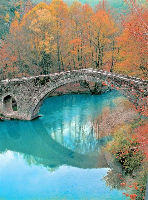 Bridge Over Vardas River Epirus ΑΩ Beautiful Places To Travel