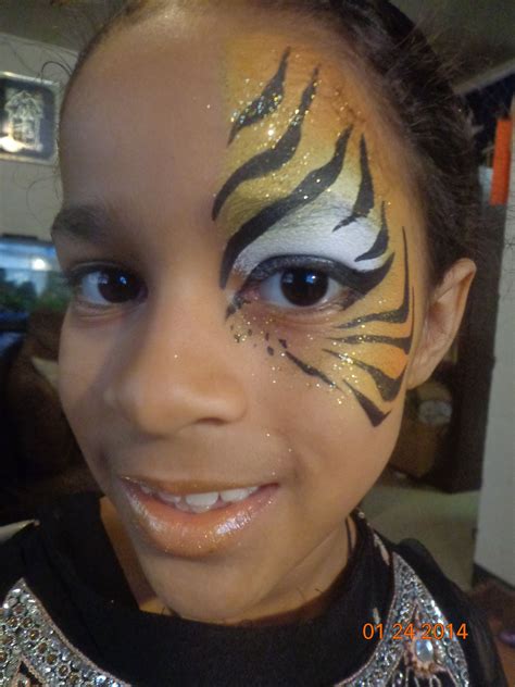 Face Painting Tiger Simple