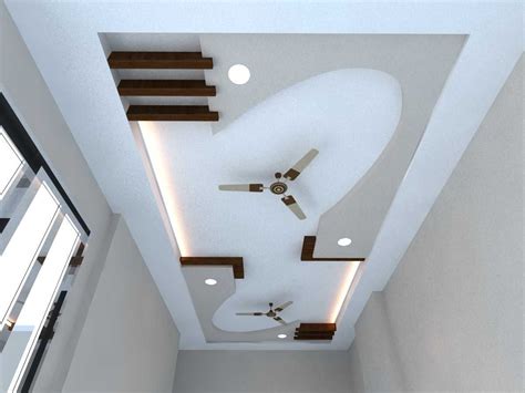 7 Images False Ceiling Designs For Hall With Two Fans And Review Alqu