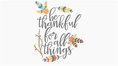 Happy Thanksgiving Take A Moment To Be Thankful Voice