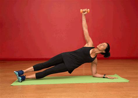 Core Side Plank Rotation With Hip Lift Fifty Shades Freed Dakota