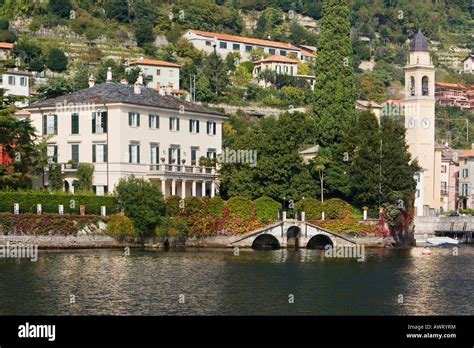 George Clooney S Villa Lac De Côme Italie Photo Stock Alamy