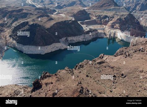 Boulder City Nevada Usa 23rd Oct 2015 Low Waters Of Lake Mead Seen