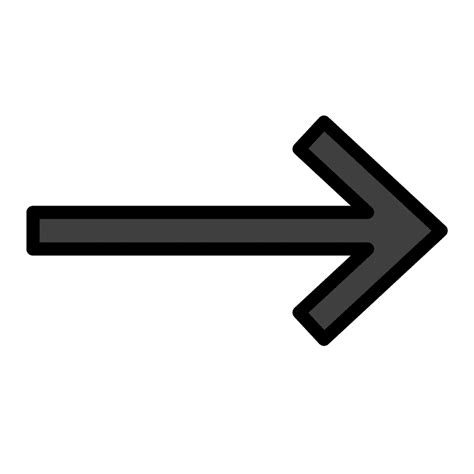 Arrow Emoji Computer Icons Right Arrow Png Download 1