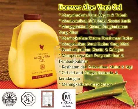 Me da igual para qué sea, si es para pelo, cara o cuerpo. KHASIAT ALOE VERA GEL FOREVER ~ JOM SIHAT CARA SEMULAJADI