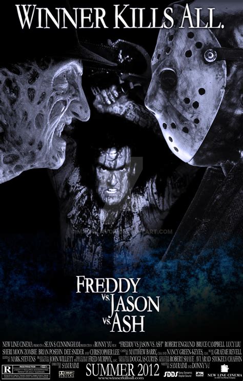 Freddy Vs Jason Vs Ash By Mad Flavor On Deviantart