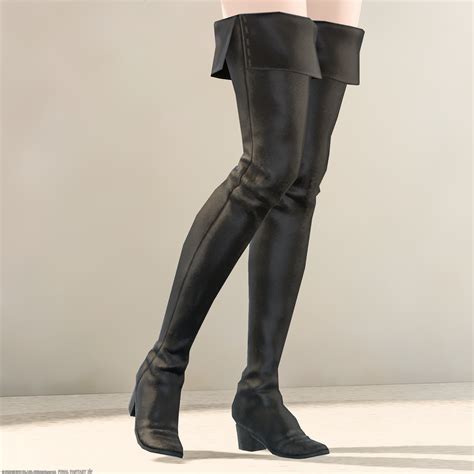 Eorzea Database: YoRHa Type-55 Thighboots of Fending | FINAL FANTASY
