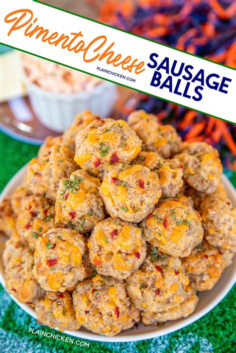 Pimento Cheese Sausage Balls This Recipe Will Change The Way You Make