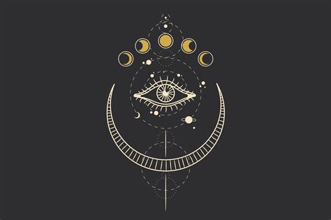 Cosmic Signs And Symbols By Chikovnaya Thehungryjpeg