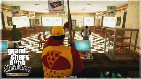 The Well Stacked Pizza Co GTA San Andreas Definitive Edition YouTube