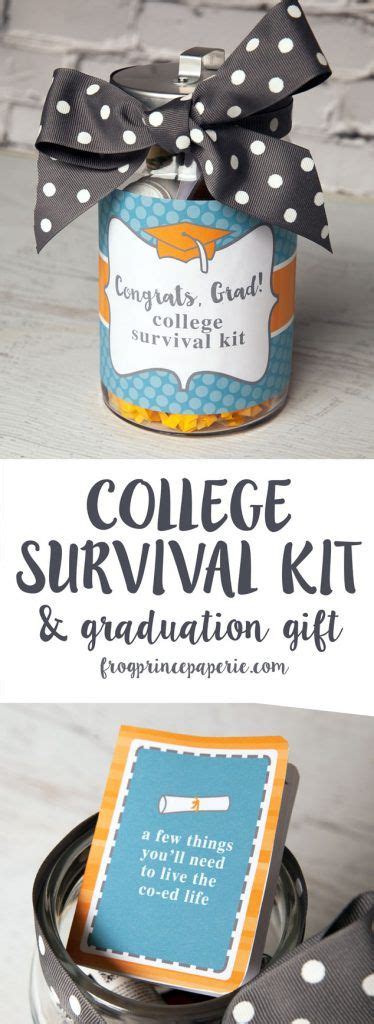 College Survival Kit Diy Graduation T Diy Graduation Ts