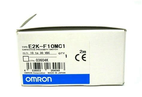 NEW OMRON E2K-F10MC1 PROXIMITY SWITCH E2KF10MC1 - SB Industrial Supply