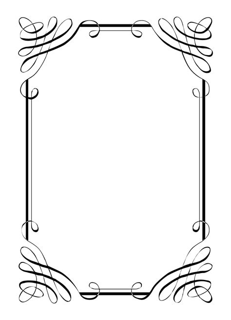 Free Printable Frames And Borders Clipart Best