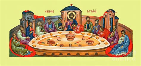 Byzantine Last Supper Photograph By Munir Alawi Pixels