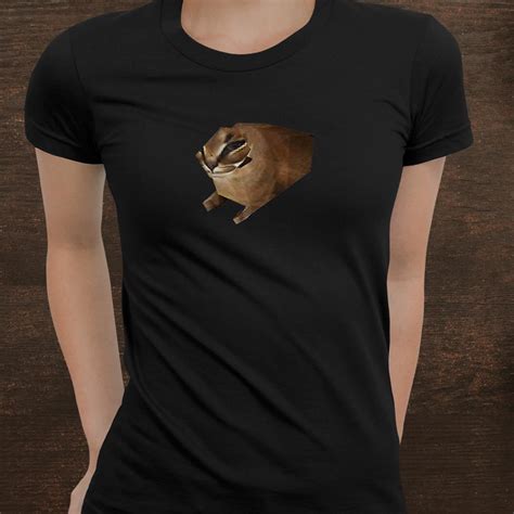 Big Floppa Meme Low Poly Floppa Meme Cat Shirt Fantasywears