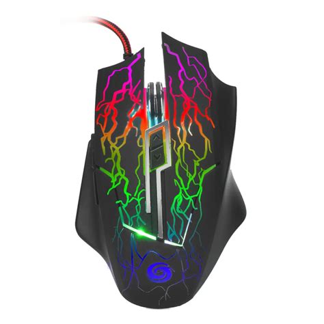 K1022 3200dpi Led Optical 6 Buttons 6d Usb Wired Gaming Mouse Game Pro