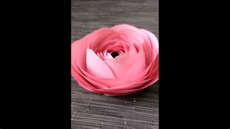 How To Make Realistic Easy Paper Roses Paper Flower Diy🌹 Youtube