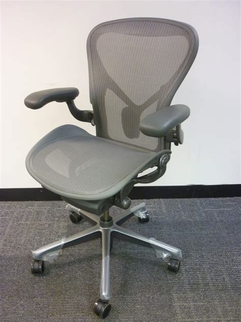Herman Miller Aeron Remastered Second Hand Operator Chairs Suf