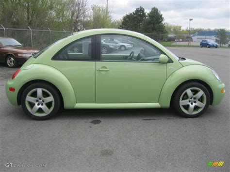 2003 Cyber Green Metallic Volkswagen New Beetle Gls 18t Cyber Green