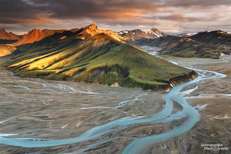 The Incredible Rivers At Fjallabak Nature Reserve Highlands Iceland