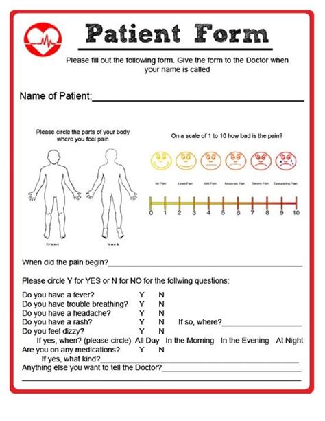 Fun Doctor Charts To Print Pretend Play Pinterest Plays Doctors