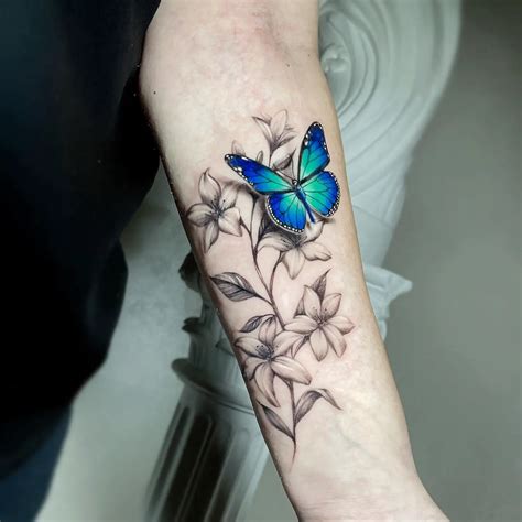 Details More Than 82 Realistic Blue Butterfly Tattoo Vn