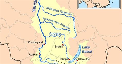 Nizhnyaya Tunguska River Geologypage River Pinterest Rivers