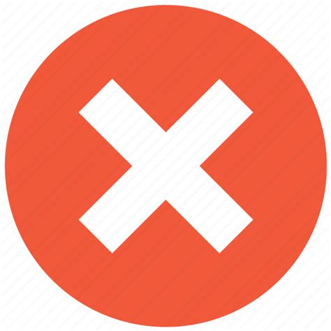 Cancel Close Delete No Remove Stop X Cross Icon Download On